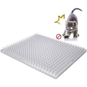 8 Pack Cat Deterrent Outdoor/Indoor Scat Mat, Pet Deterrent Training Mats